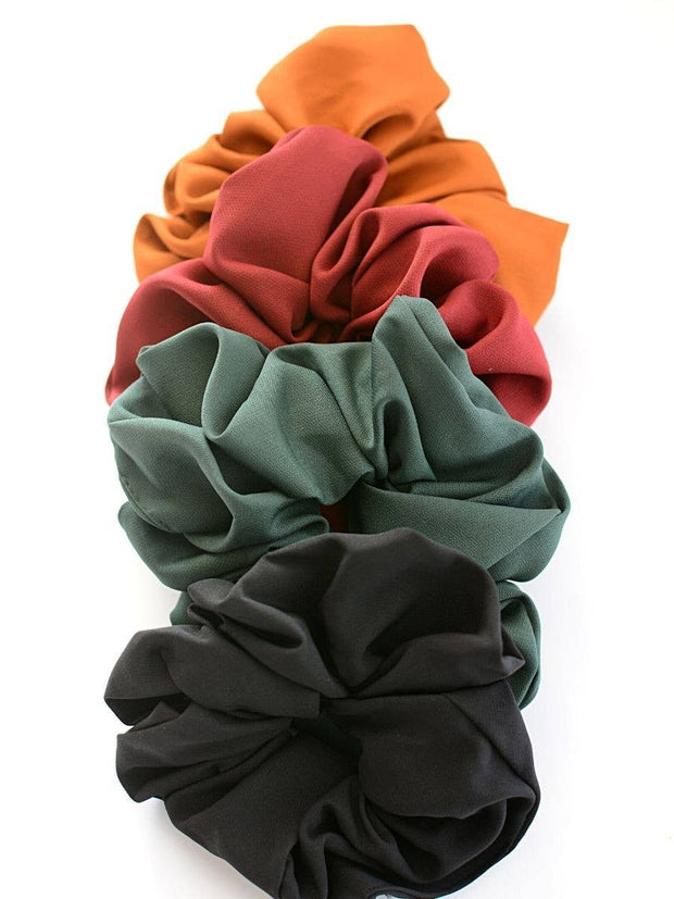 Two and Crew - Soft oversize JUMBO Scrunchies - solid colors Two and Crew