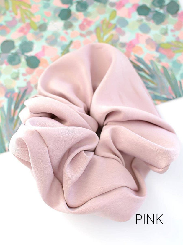 Two and Crew - Soft oversize JUMBO Scrunchies - solid colors Two and Crew