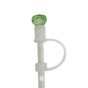 Light Green DIAMOND STRAWTOPPER Suprema Rose