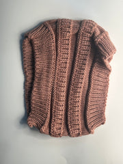 Women Knitted Ear Warmer Headband Soft Stretch Crochet Head Wraps Winter Ponytail Beanie Hat Suprema Rose