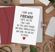 Eternal Pals: Ghost Friends Forever Greeting Card Suprema Rose