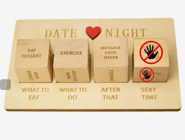 Date Night Dice Set Suprema Rose