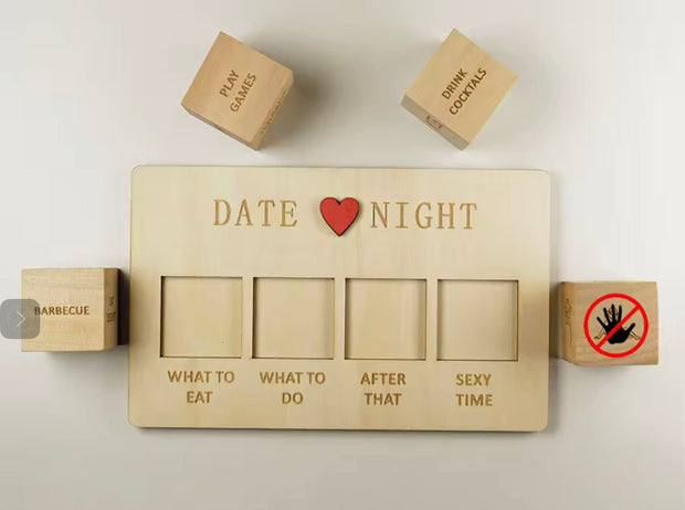 Date Night Dice Set Suprema Rose
