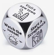 Stainless Steel Date Night Dice Set – Adult Entertainment for Endless Fun Suprema Rose
