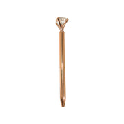 Gold Diamond Topped Writing Pen&nbsp; Suprema Rose