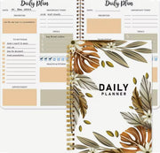 Versatile Undated Planner: Your All-in-One Tool for Priorities, Meal Planning, Health, and More Suprema Rose
