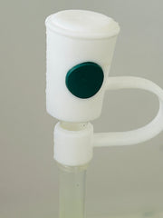 White and Green Starbucks inspired Strawtopper - Suprema Rose
